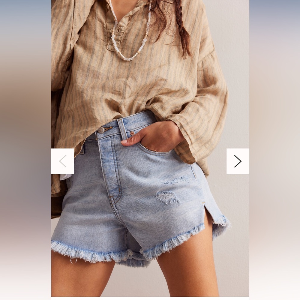 Free people CRVY Vintage High-Rise
Shorts super light cut off